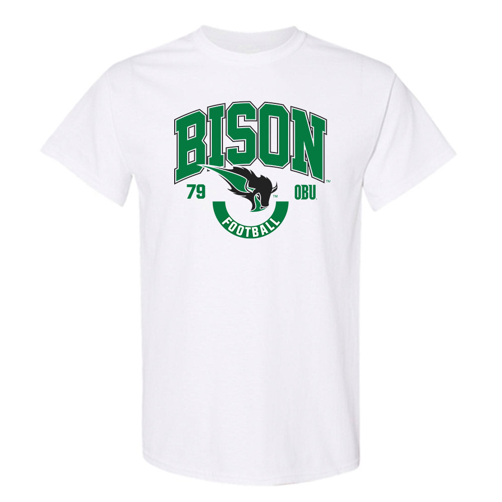 OKBU - NCAA Football : Brady Phillips - Classic Fashion Shersey T-Shirt-0