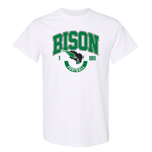 OKBU - NCAA Football : Pate Bowers - Classic Fashion Shersey T-Shirt-0