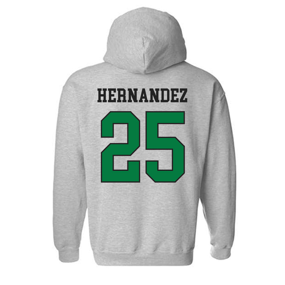 OKBU - NCAA Baseball : Lucas Hernandez - Classic Fashion Shersey Hooded Sweatshirt-1