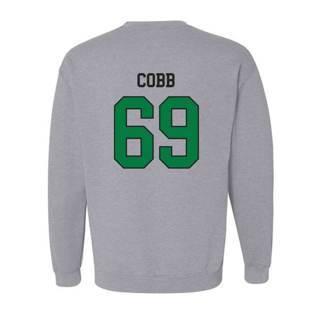 OKBU - NCAA Football : Morgan Cobb - Classic Fashion Shersey Crewneck Sweatshirt-1