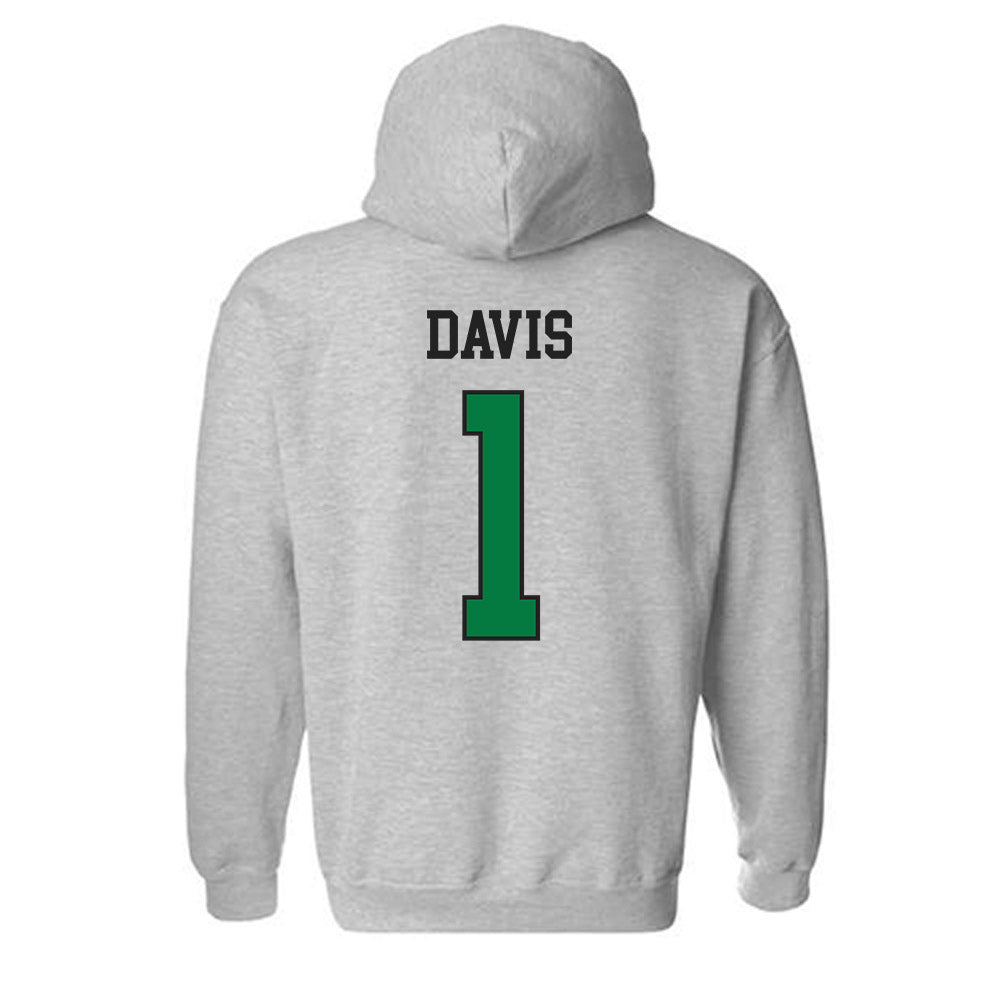 OKBU - NCAA Football : Xavier Davis - Classic Fashion Shersey Hooded Sweatshirt-1