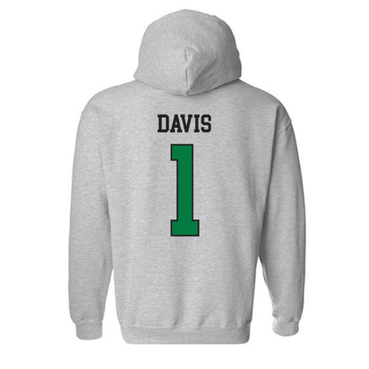 OKBU - NCAA Football : Xavier Davis - Classic Fashion Shersey Hooded Sweatshirt-1