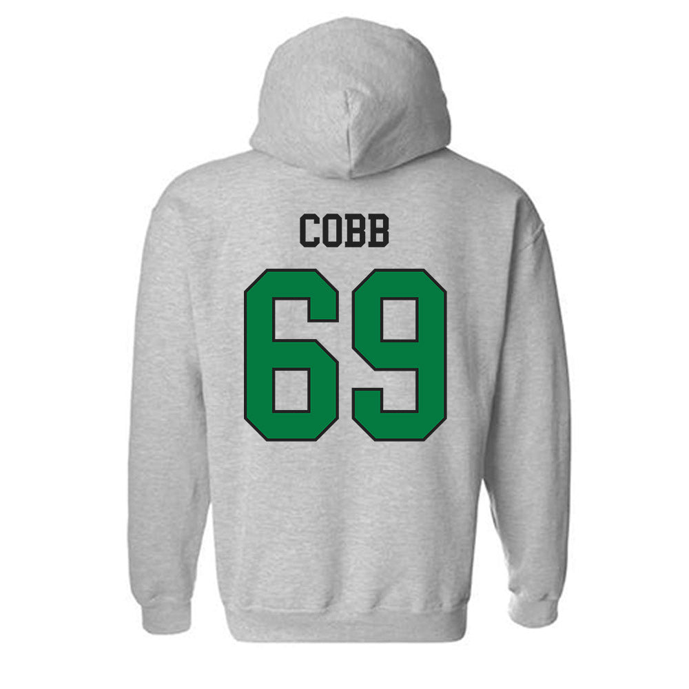 OKBU - NCAA Football : Morgan Cobb - Classic Fashion Shersey Hooded Sweatshirt-1