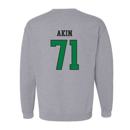 OKBU - NCAA Football : Owen Akin - Classic Fashion Shersey Crewneck Sweatshirt-1