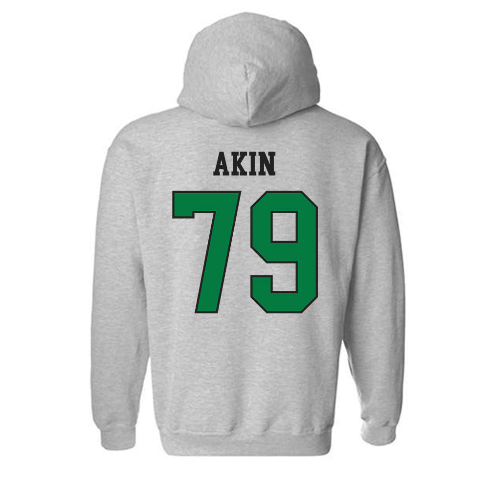 OKBU - NCAA Football : Owen Akin - Classic Fashion Shersey Hooded Sweatshirt-1