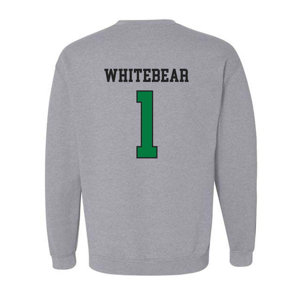 OKBU - NCAA Football : Charles Whitebear - Classic Fashion Shersey Crewneck Sweatshirt-1