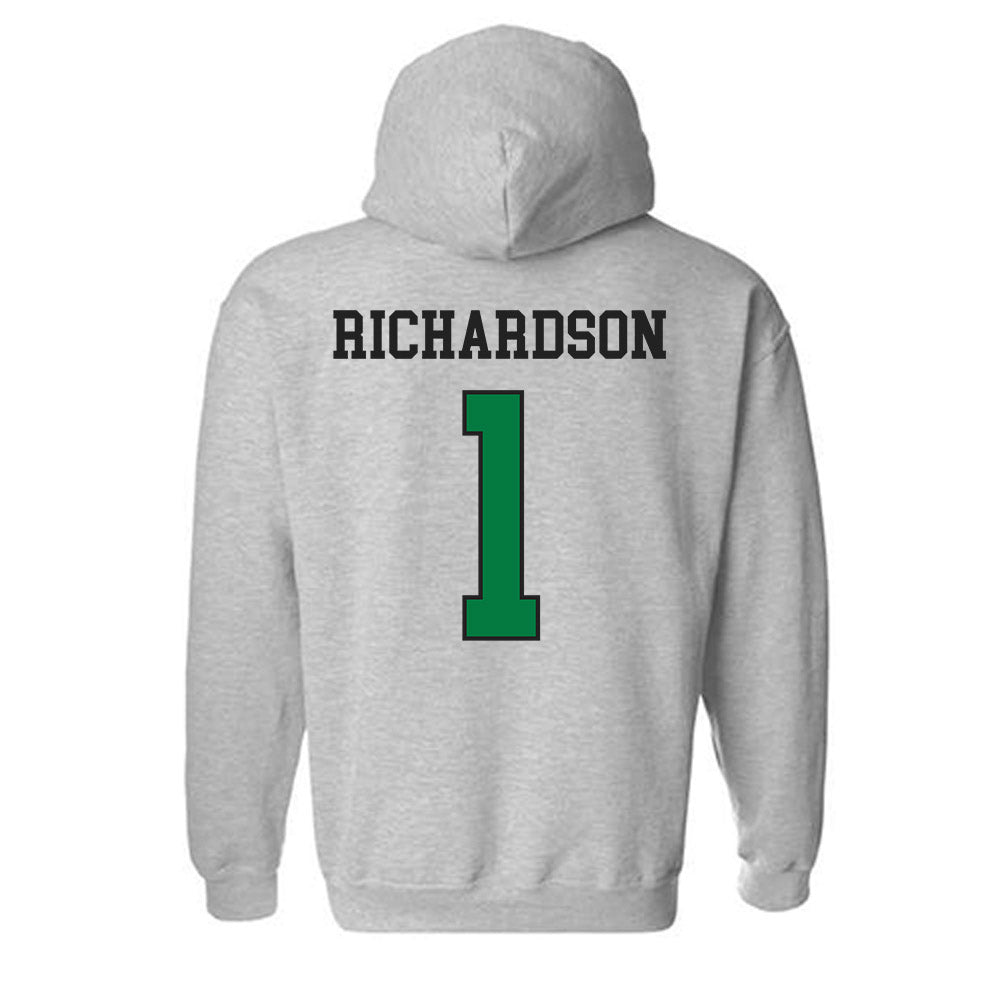 OKBU - NCAA Football : Jamion Richardson - Classic Fashion Shersey Hooded Sweatshirt-1