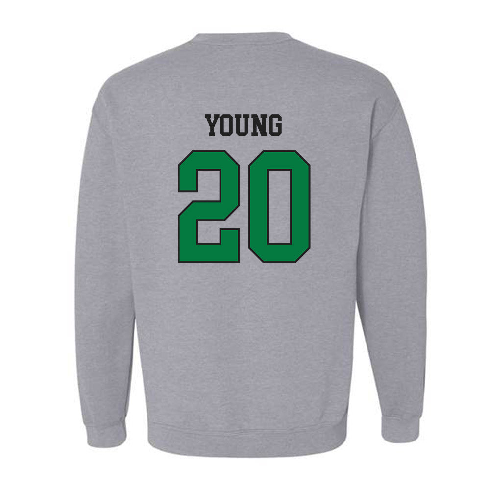 OKBU - NCAA Football : Xzavier Young - Classic Fashion Shersey Crewneck Sweatshirt-1