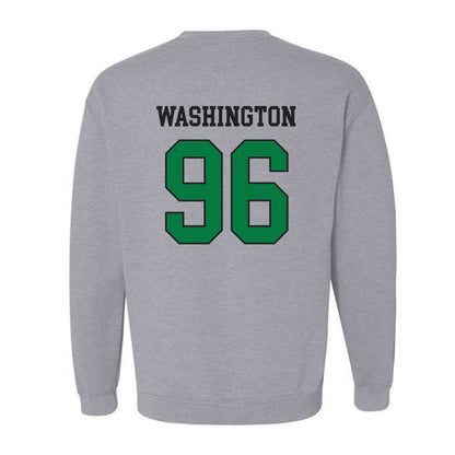 OKBU - NCAA Football : Noah Washington - Classic Fashion Shersey Crewneck Sweatshirt-1