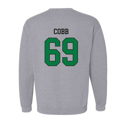 OKBU - NCAA Football : Morgan Cobb - Classic Fashion Shersey Crewneck Sweatshirt-1