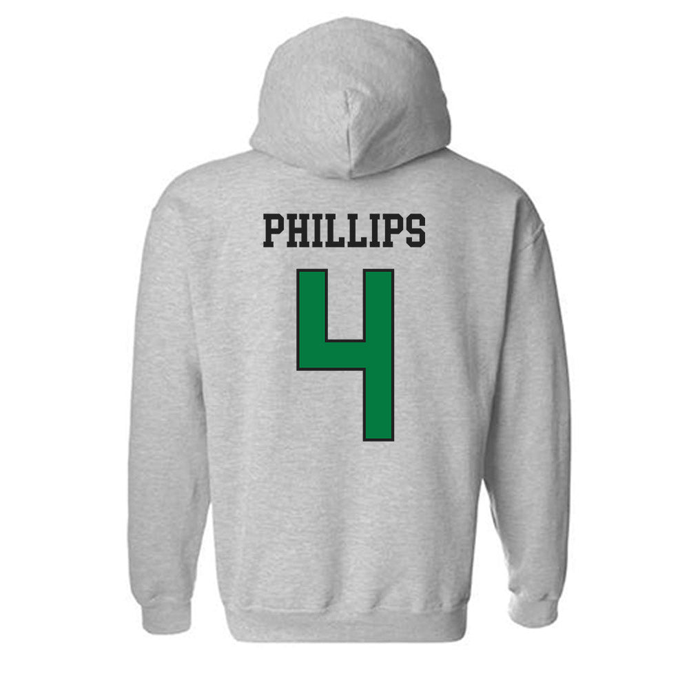 OKBU - NCAA Women's Soccer : Ryann Phillips - Classic Fashion Shersey Hooded Sweatshirt-1