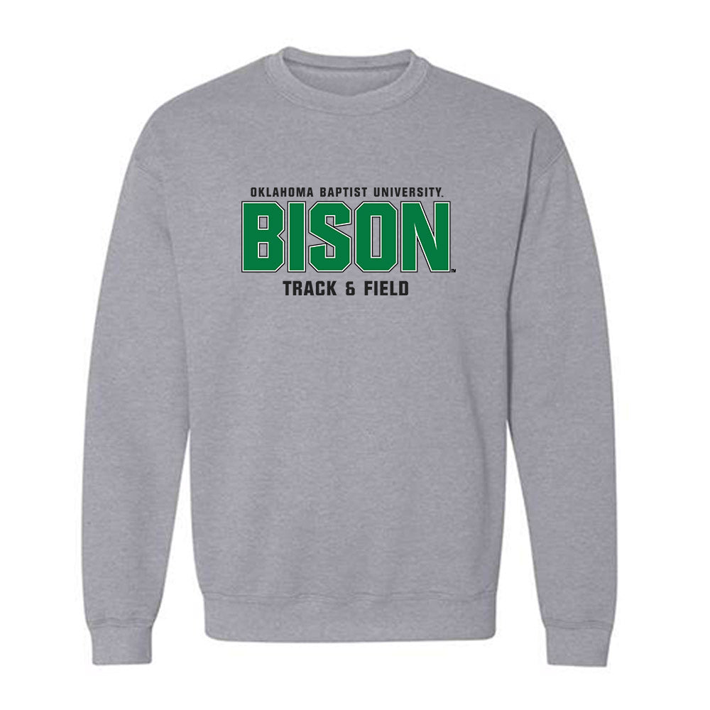 OKBU - NCAA Men's Track & Field : Jonathon Brite - Classic Fashion Shersey Crewneck Sweatshirt-0