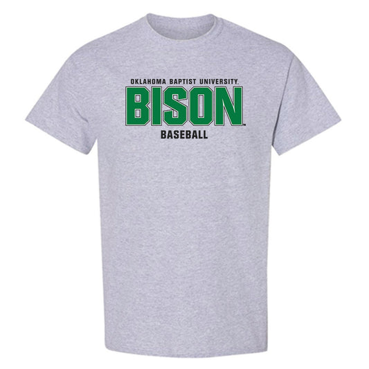 OKBU - NCAA Baseball : Isaac Hill - Classic Fashion Shersey T-Shirt-0