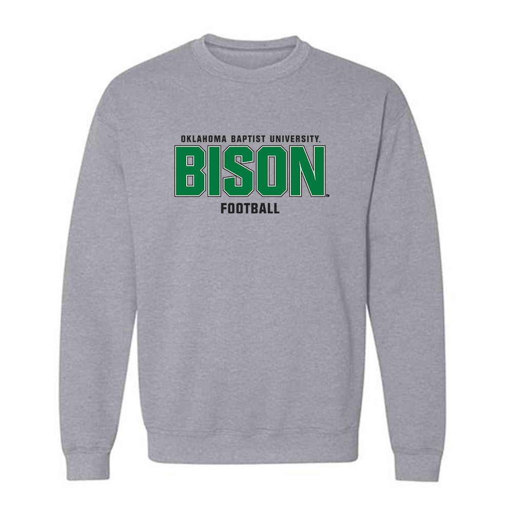 OKBU - NCAA Football : Devan Daniels - Classic Fashion Shersey Crewneck Sweatshirt-0
