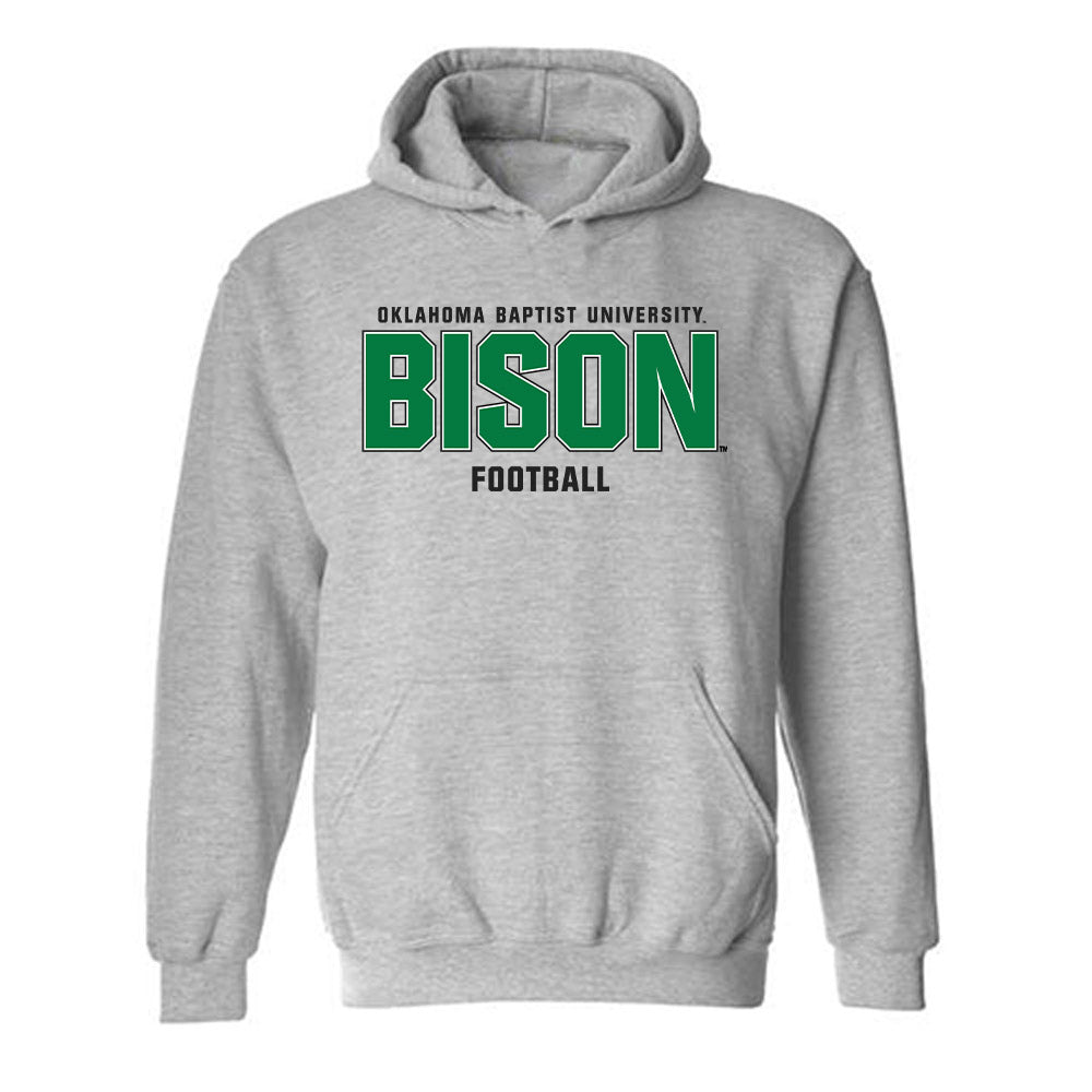 OKBU - NCAA Football : Owen Akin - Classic Fashion Shersey Hooded Sweatshirt-0