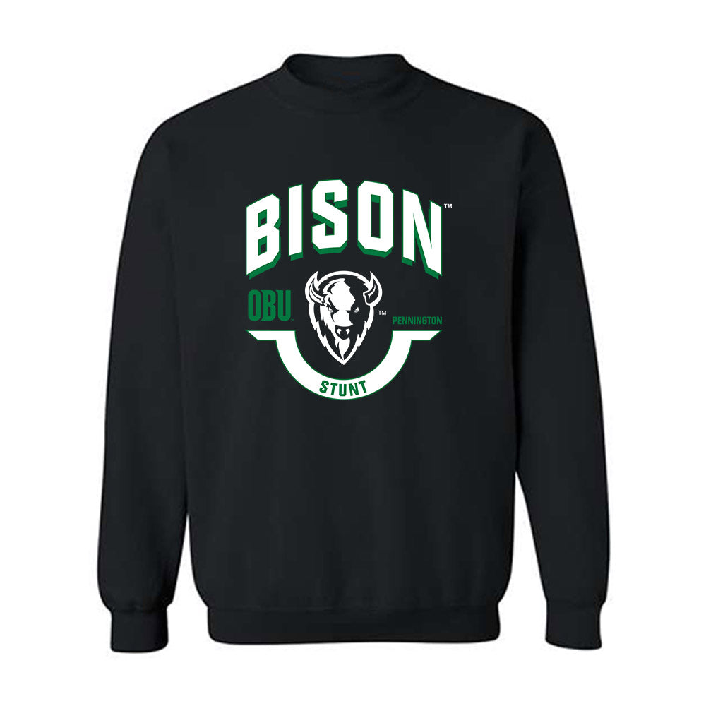 OKBU - NCAA Stunt : Macy Pennington - Classic Fashion Shersey Crewneck Sweatshirt-0