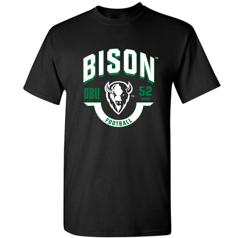OKBU - NCAA Football : Rahsaan Jones - Classic Fashion Shersey T-Shirt-0