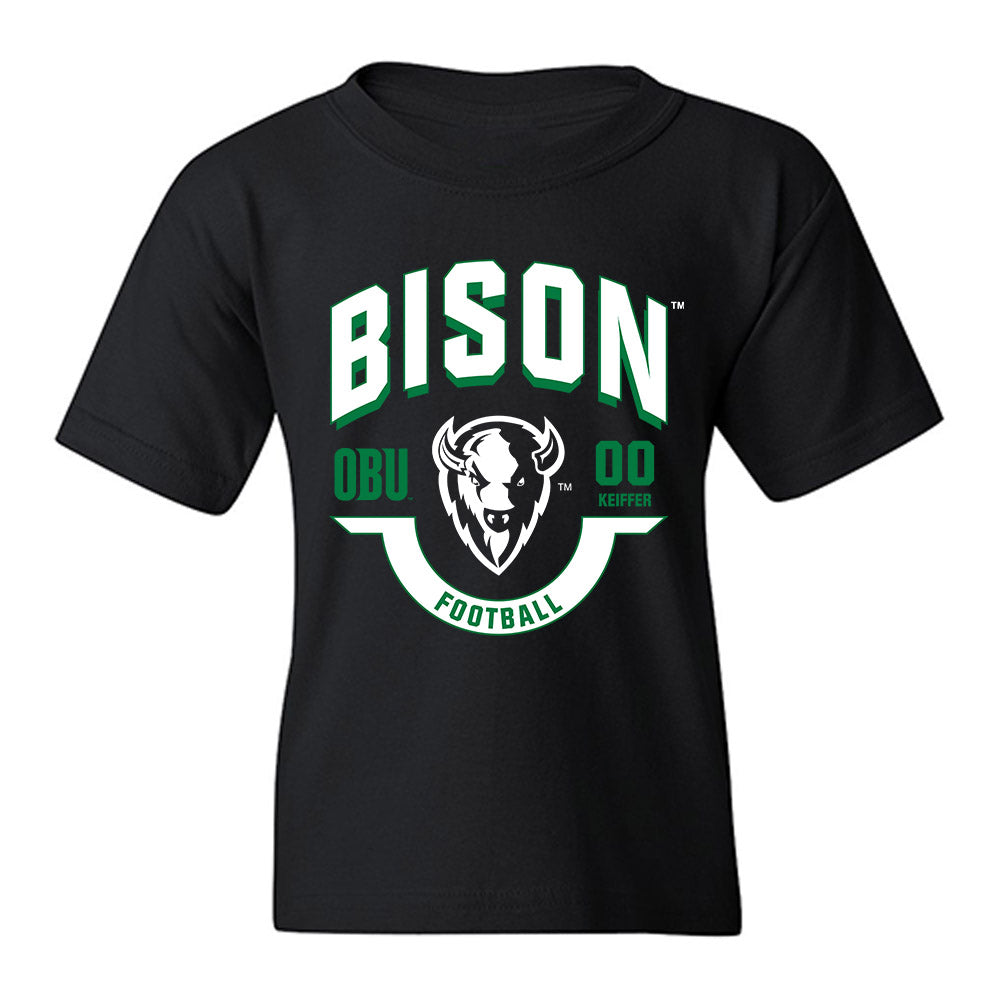 OKBU - NCAA Football : Nathan Keiffer - Classic Fashion Shersey Youth T-Shirt-0