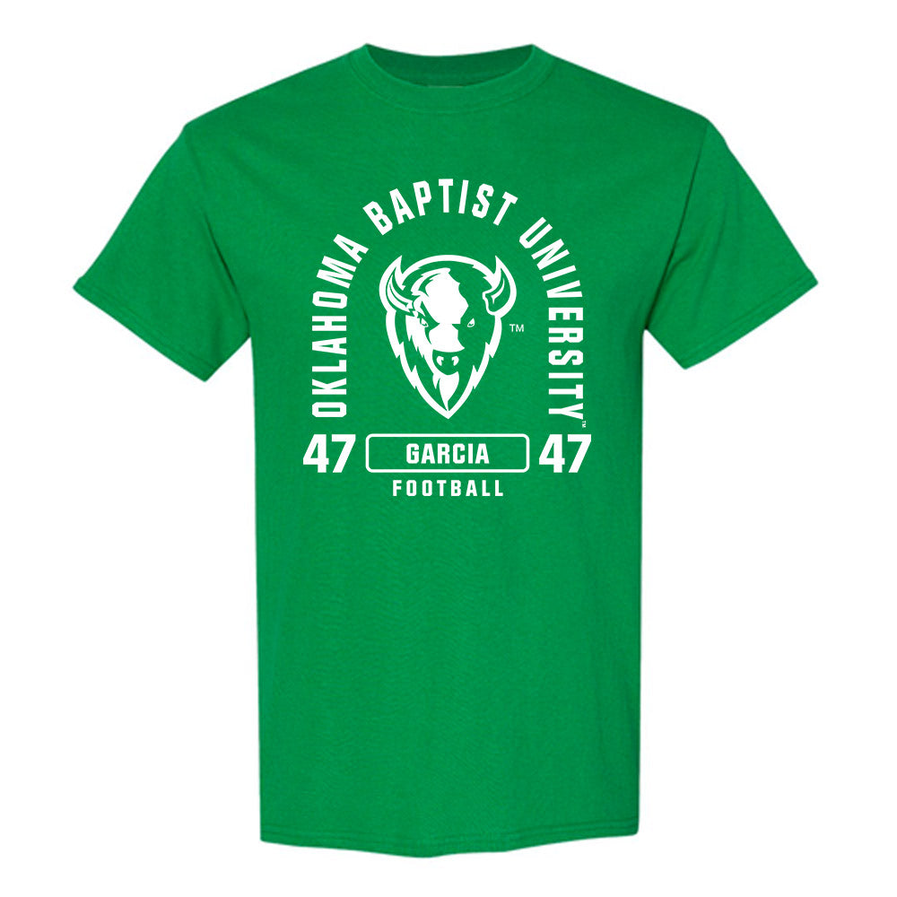 OKBU - NCAA Football : Jordan Garcia - Classic Fashion Shersey T-Shirt-0