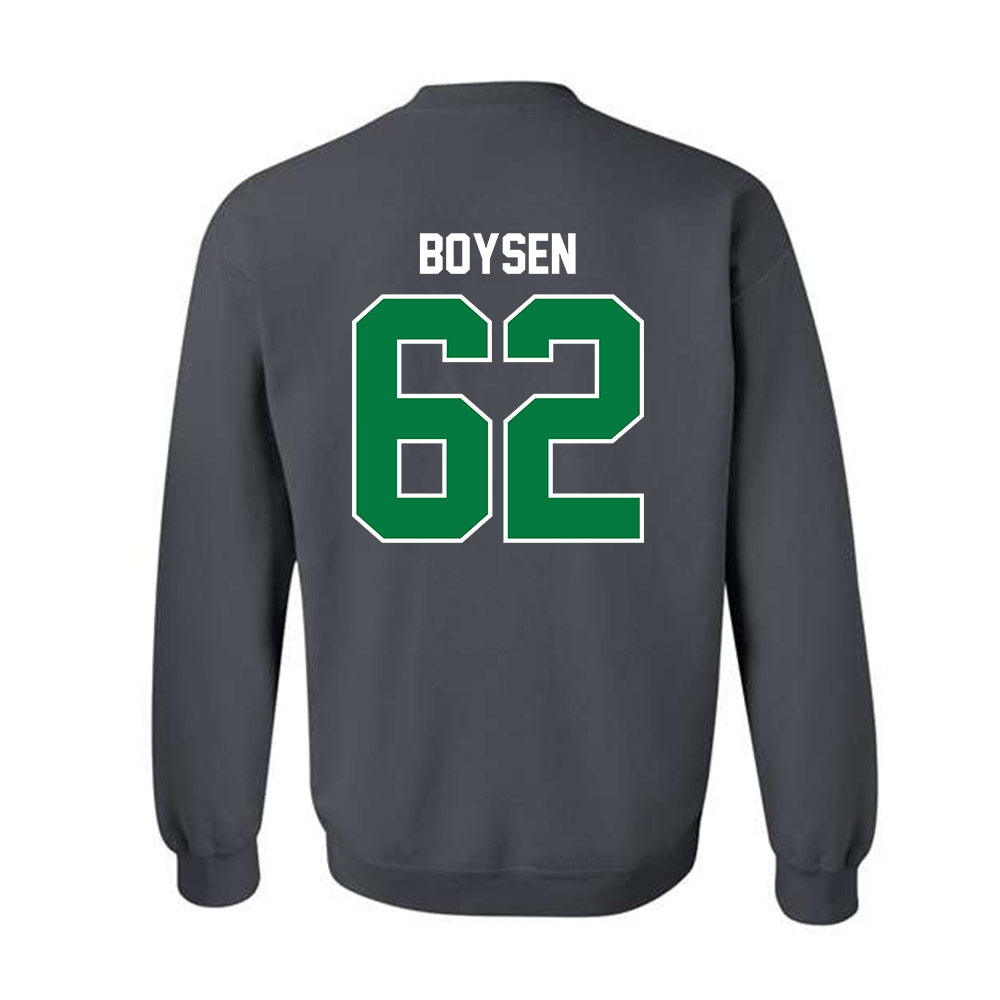 OKBU - NCAA Football : Robert Boysen - Classic Shersey Crewneck Sweatshirt-1