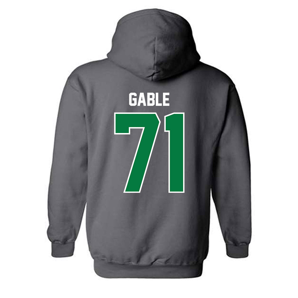 OKBU - NCAA Football : Tristan Gable - Classic Shersey Hooded Sweatshirt-1