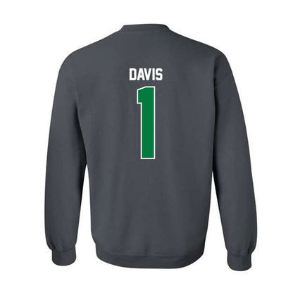 OKBU - NCAA Football : Xavier Davis - Classic Shersey Crewneck Sweatshirt-1