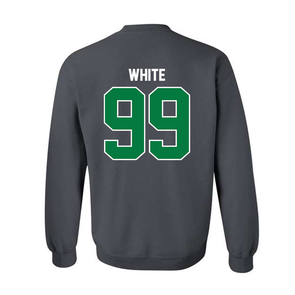 OKBU - NCAA Football : Jaden White - Classic Shersey Crewneck Sweatshirt-1