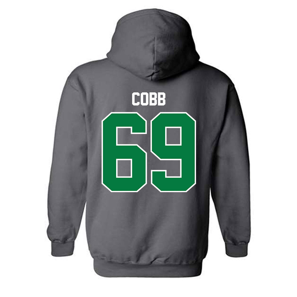 OKBU - NCAA Football : Morgan Cobb - Classic Shersey Hooded Sweatshirt-1