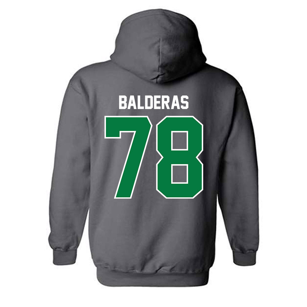 OKBU - NCAA Football : David Balderas - Classic Shersey Hooded Sweatshirt-1