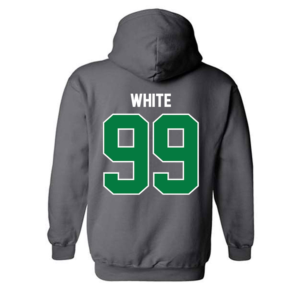 OKBU - NCAA Football : Jaden White - Classic Shersey Hooded Sweatshirt-1