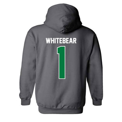 OKBU - NCAA Football : Charles Whitebear - Classic Shersey Hooded Sweatshirt-1