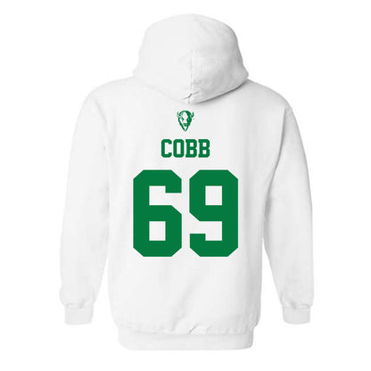 OKBU - NCAA Football : Morgan Cobb - Classic Shersey Hooded Sweatshirt-1