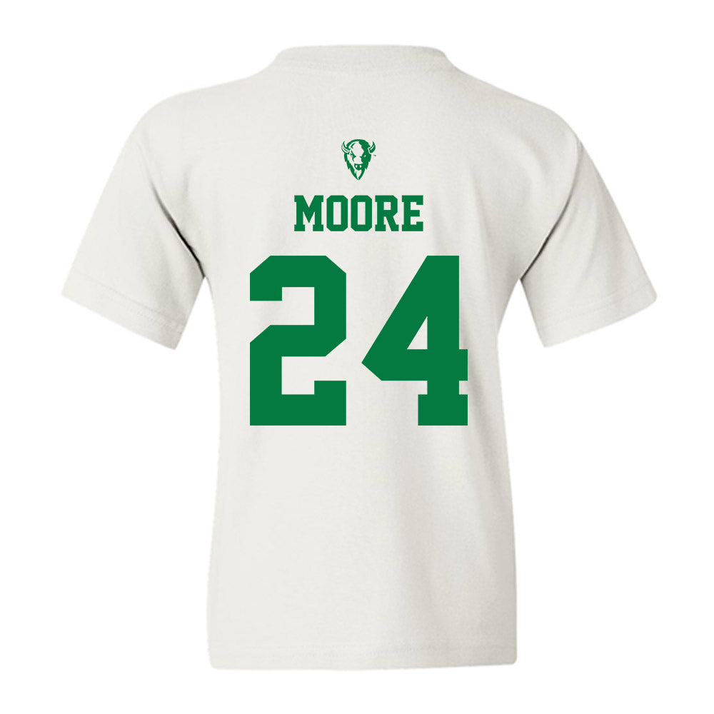OKBU - NCAA Football : EJ Moore - Classic Shersey Youth T-Shirt-1