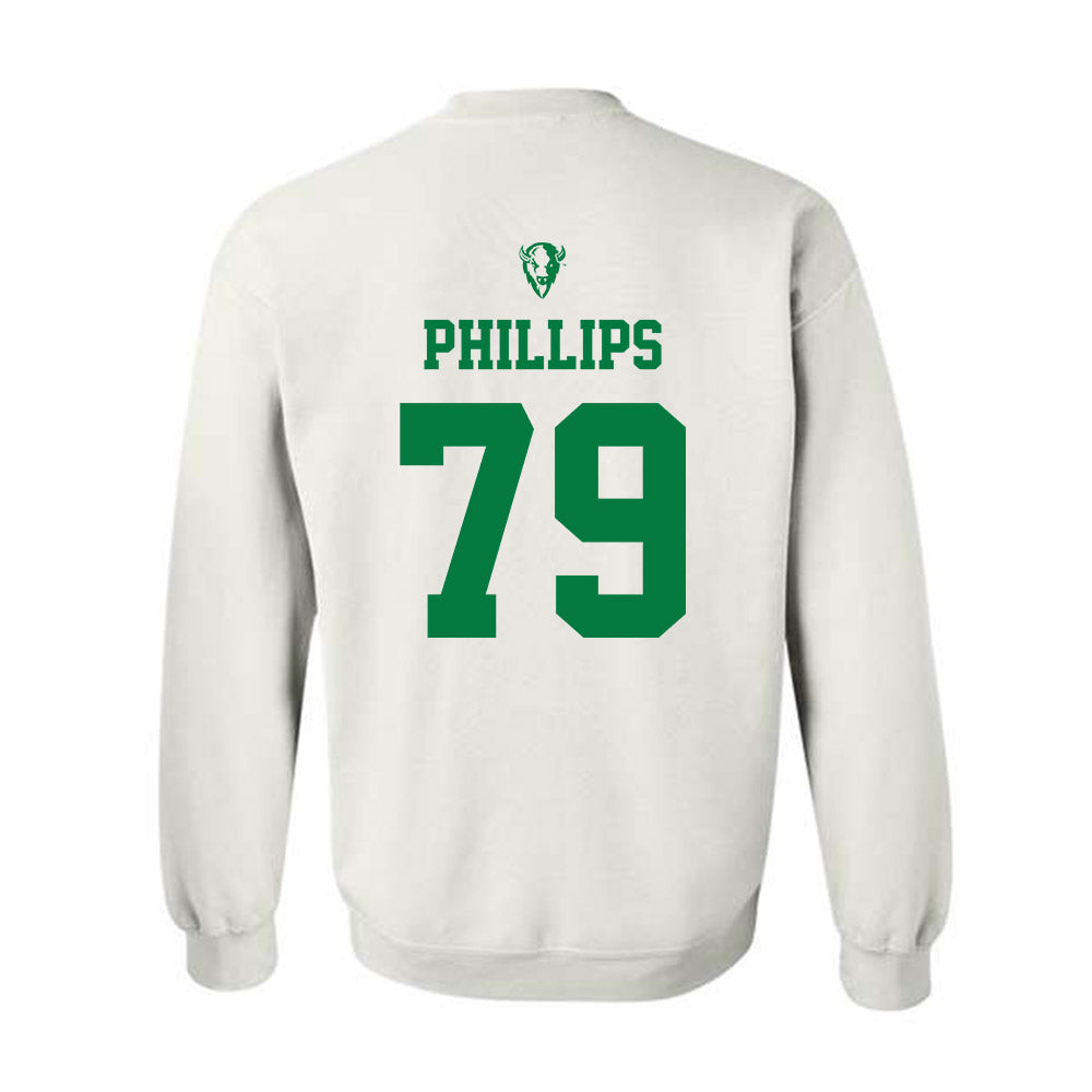 OKBU - NCAA Football : Brady Phillips - Classic Shersey Crewneck Sweatshirt-1