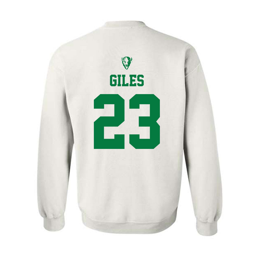 OKBU - NCAA Football : Caleb Giles - Classic Shersey Crewneck Sweatshirt-1