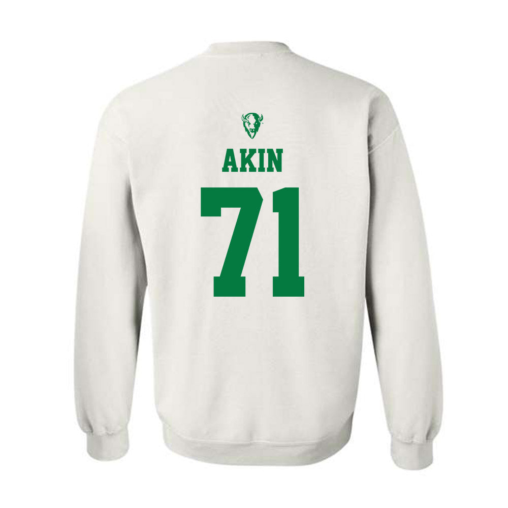 OKBU - NCAA Football : Owen Akin - Classic Shersey Crewneck Sweatshirt-1
