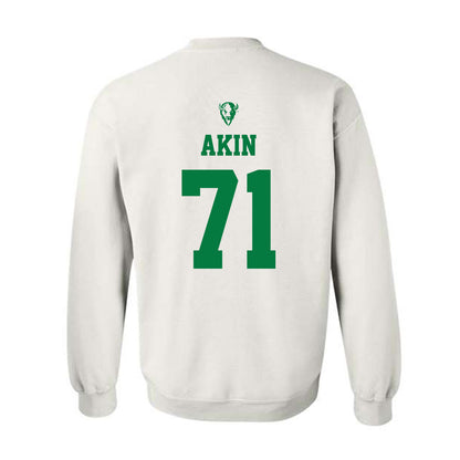 OKBU - NCAA Football : Owen Akin - Classic Shersey Crewneck Sweatshirt-1