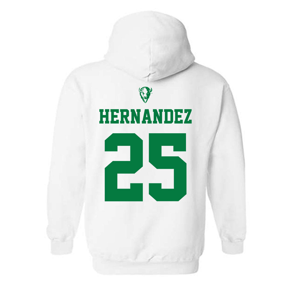 OKBU - NCAA Baseball : Lucas Hernandez - Classic Shersey Hooded Sweatshirt-1