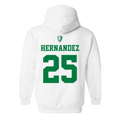 OKBU - NCAA Baseball : Lucas Hernandez - Classic Shersey Hooded Sweatshirt-1