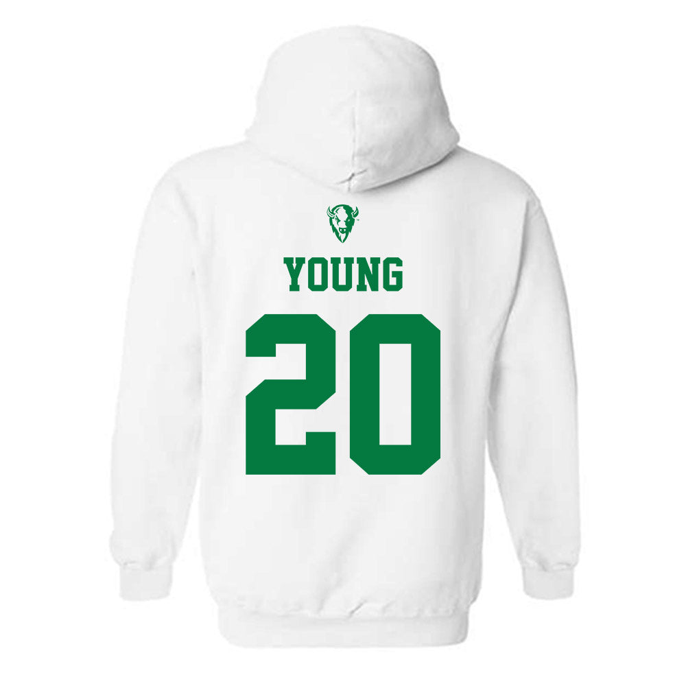 OKBU - NCAA Football : Xzavier Young - Classic Shersey Hooded Sweatshirt-1