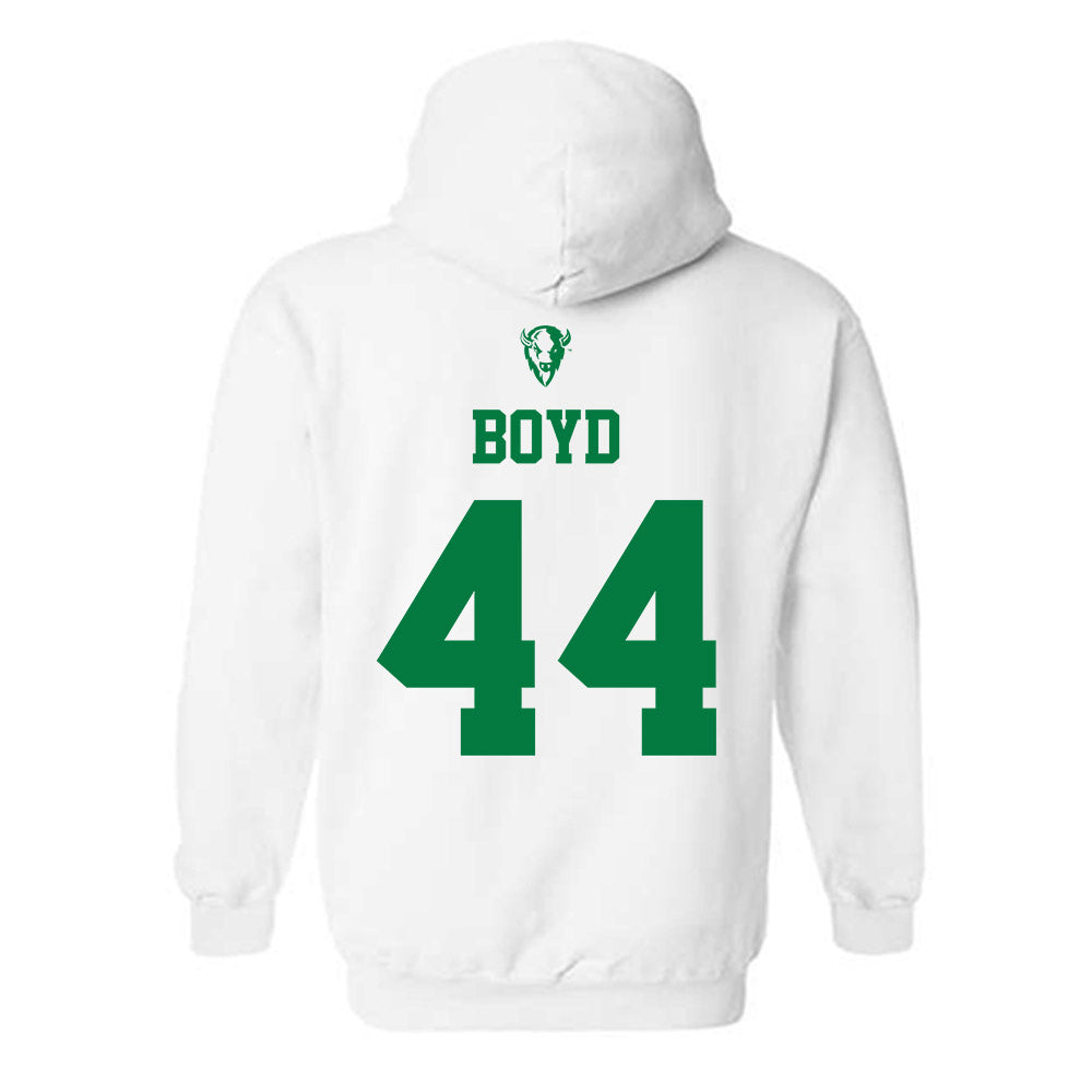 OKBU - NCAA Football : Maddux Boyd - Classic Shersey Hooded Sweatshirt-1