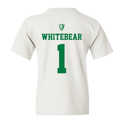 OKBU - NCAA Football : Charles Whitebear - Classic Shersey Youth T-Shirt-1