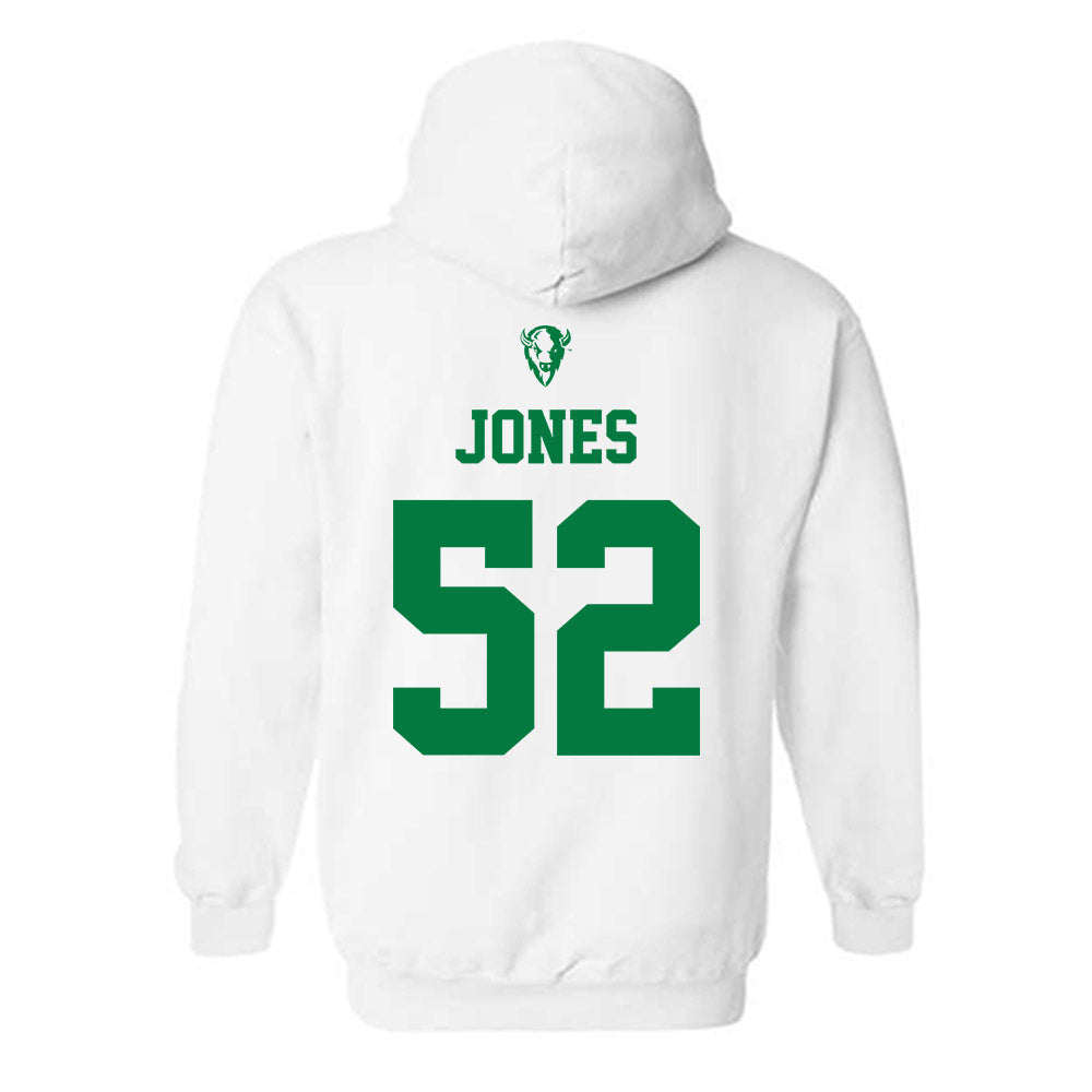 OKBU - NCAA Football : Rahsaan Jones - Classic Shersey Hooded Sweatshirt-1