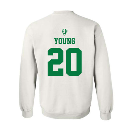 OKBU - NCAA Football : Xzavier Young - Classic Shersey Crewneck Sweatshirt-1