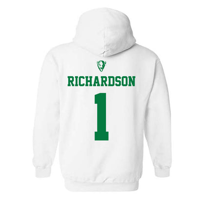 OKBU - NCAA Football : Jamion Richardson - Classic Shersey Hooded Sweatshirt-1