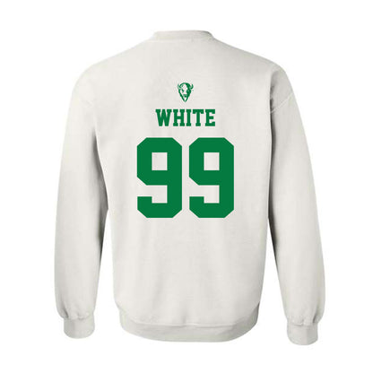 OKBU - NCAA Football : Jaden White - Classic Shersey Crewneck Sweatshirt-1