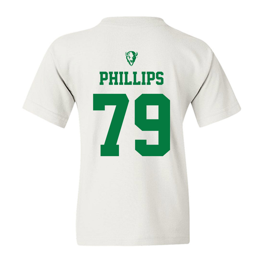 OKBU - NCAA Football : Brady Phillips - Classic Shersey Youth T-Shirt-1