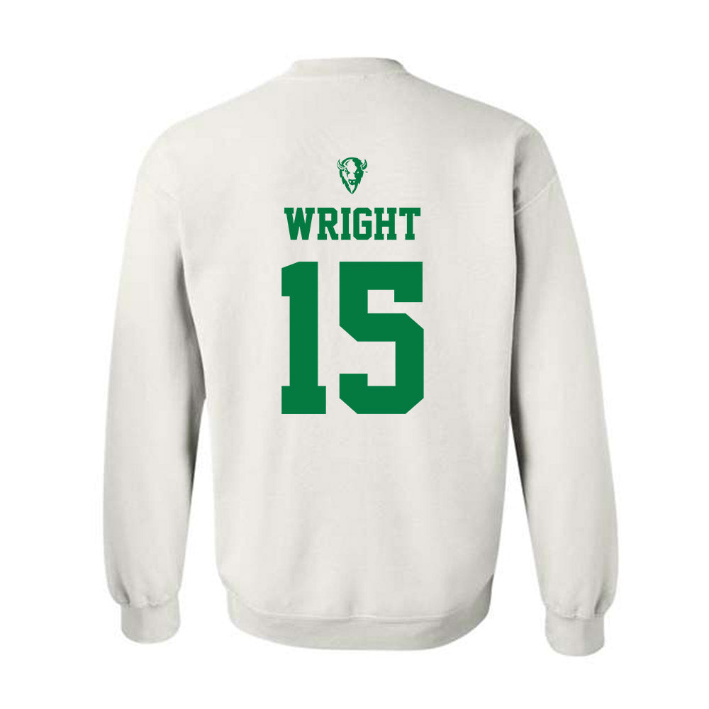 OKBU - NCAA Women's Basketball : Faith Wright - Classic Shersey Crewneck Sweatshirt-1
