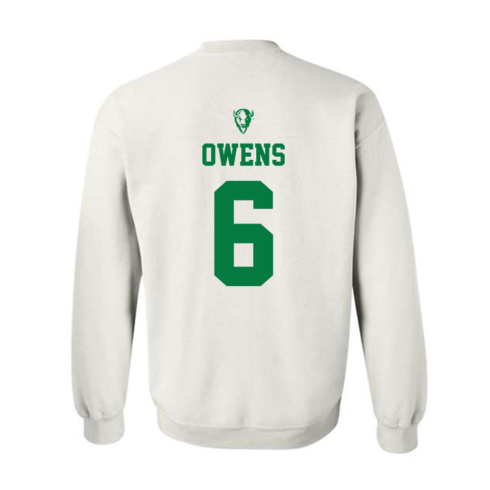 OKBU - NCAA Football : Ernest Owens - Classic Shersey Crewneck Sweatshirt-1