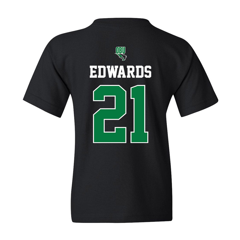 OKBU - NCAA Football : Ryan Edwards - Youth T-Shirt